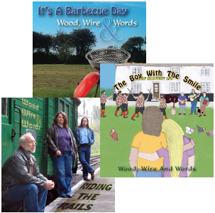 3 album covers.
